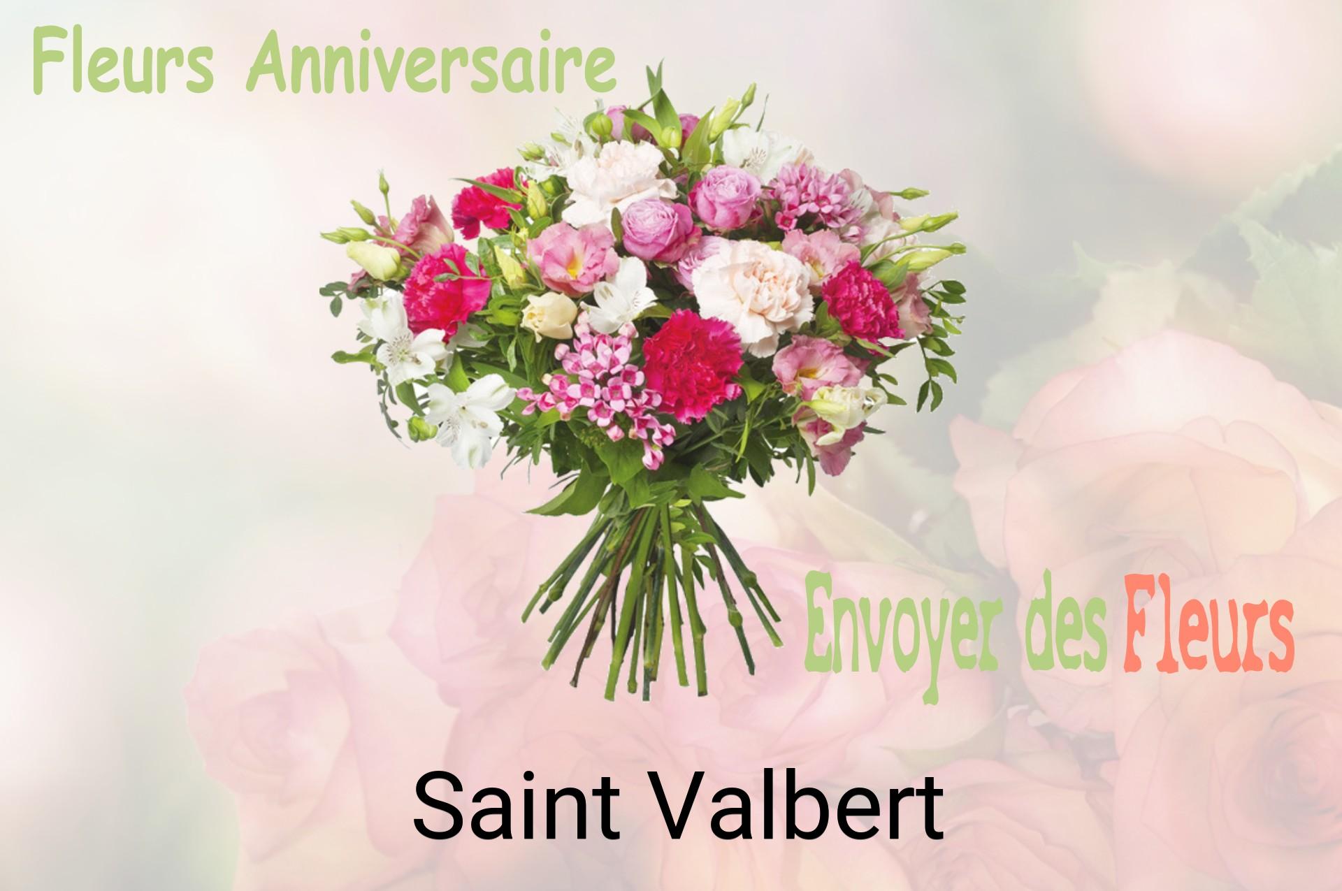 Bouquet de fleurs d’anniversaire livré à Saint-Valbert